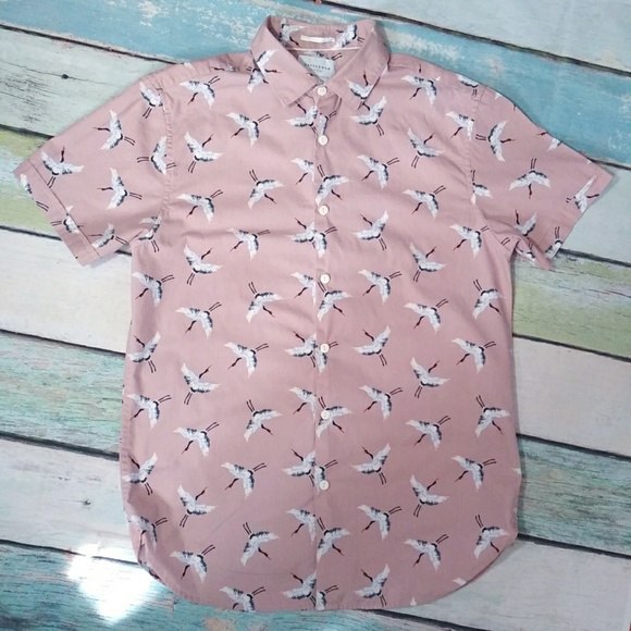 Cactusman Slim Fit Geese Button Down - Picture 4 of 6